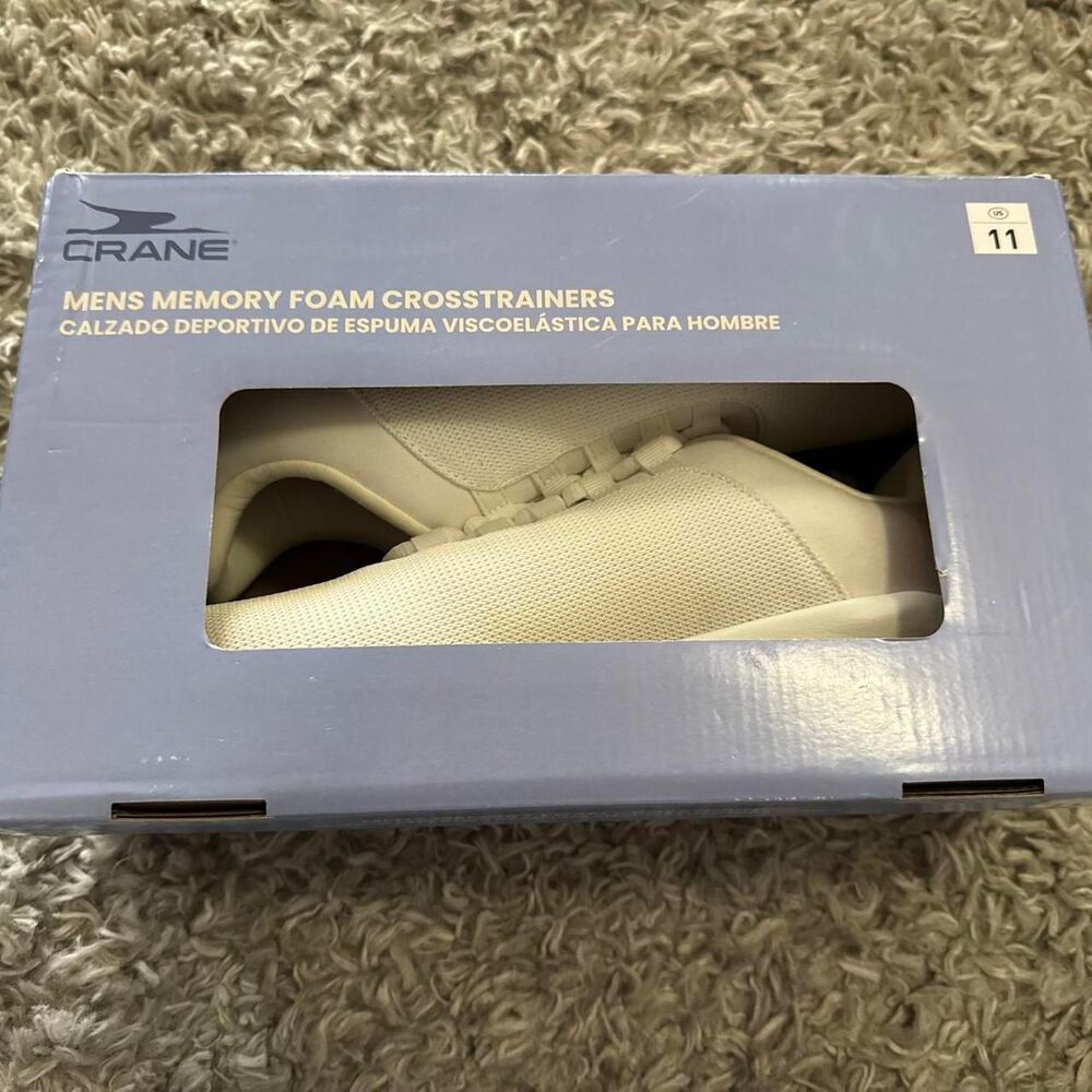 NEW CRANE WOMENS 11 tennis shoes white NWT